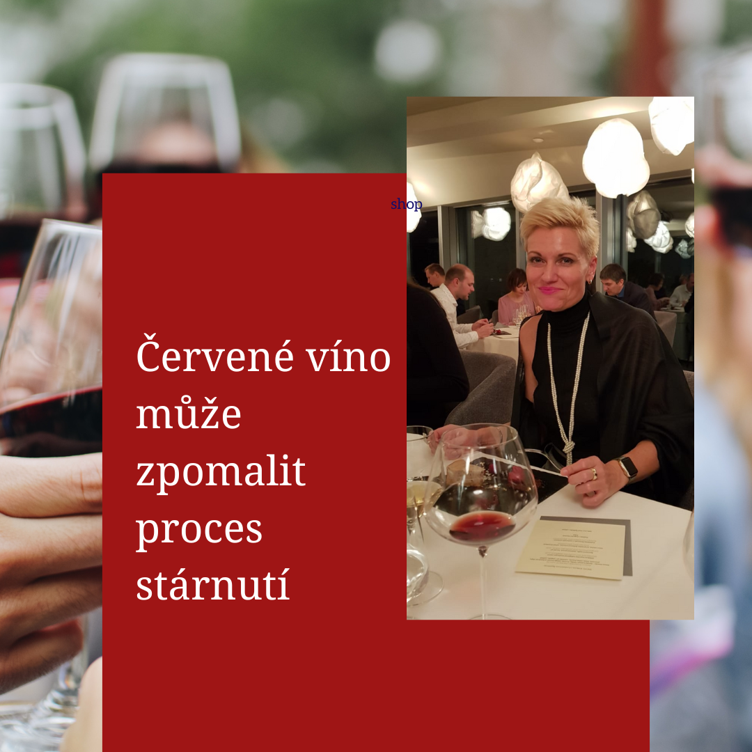Červené víno může zpomalit proces stárnutí