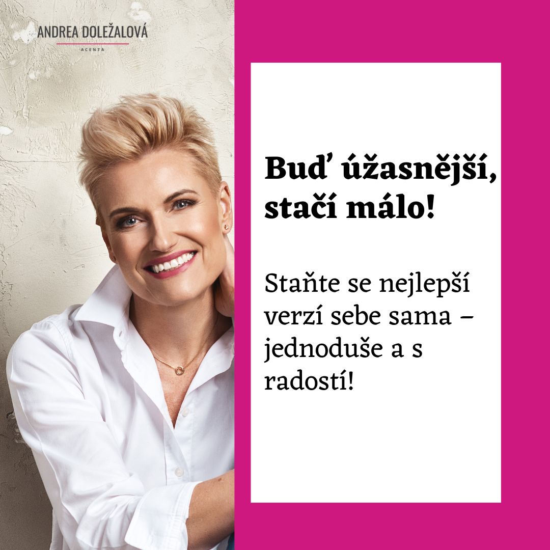 Buď úžasnější – stačí málo!